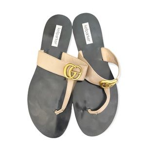 Kellparker Casual Women’s Slip On Sandals Size 10M